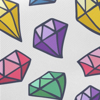 Pop Style Three-dimensional Di Midweight Cotton Poplin