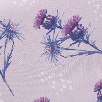 Beautiful Needlework Flowers Midweight Cotton Poplin