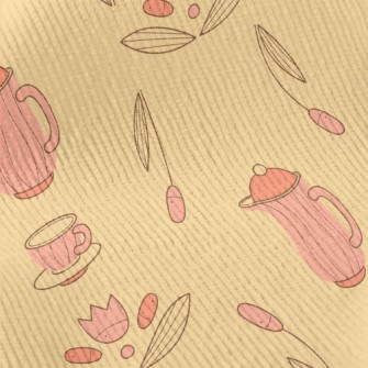 Old-fashioned Kettle And Flowe Standard Corduroy