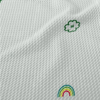 Small And Simple Rainbow And L Birdseye Piqué