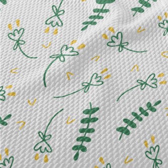 Simple Lines Of Flowers And Le Birdseye Piqué