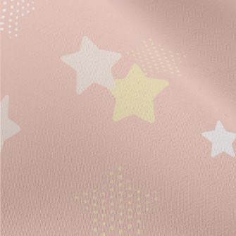 Pastel Stars And Polka Dot Sta Chiffon