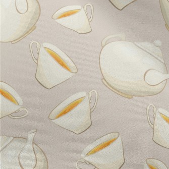 Hand Painted Porcelain Teapot  Chiffon