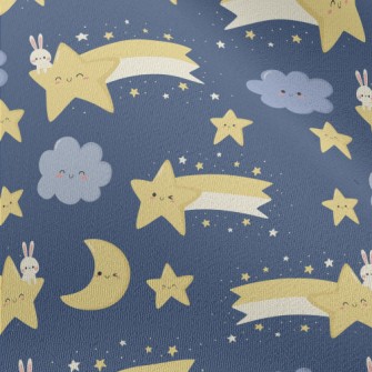 A Giant Shooting Star Wearing  Chiffon