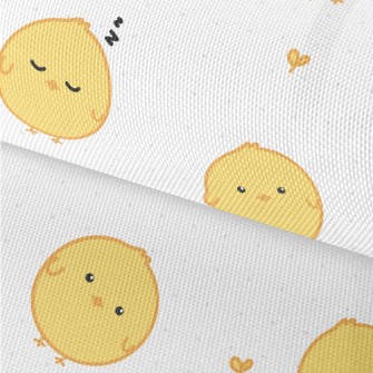 Round Yellow Chick Waterproof Oxford