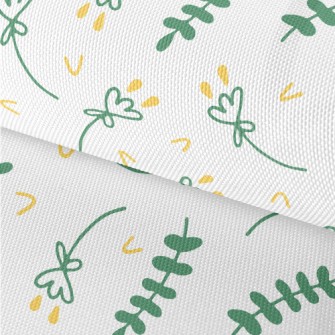 Simple Lines Of Flowers And Le Waterproof Oxford