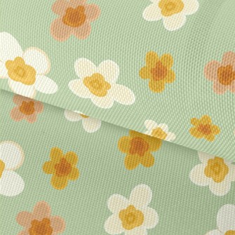 Vector Beautiful Flowers Waterproof Oxford