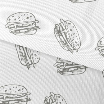 Delicious Greasy Burgers Waterproof Oxford