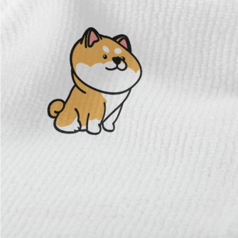 Cute Round Shiba Inu Terry