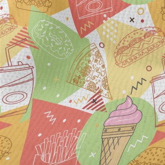 Colorful And Delicious Ice Cre Terry
