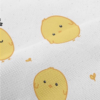 Round Yellow Chick Performance Linen