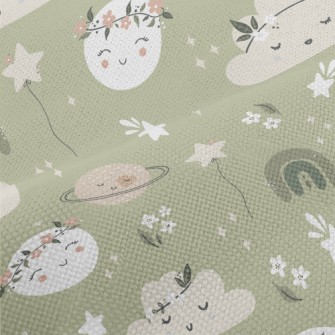 Planet And Clouds Wearing A Wr Performance Linen