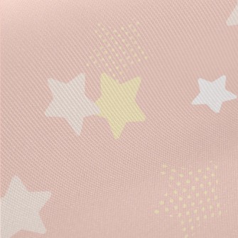 Pastel Stars And Polka Dot Sta Twill