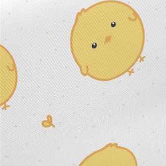 Round Yellow Chick Twill