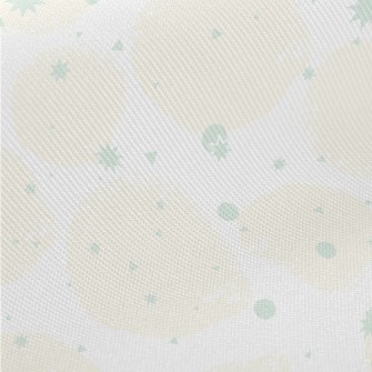 Light Orange Circle With Hand- Twill