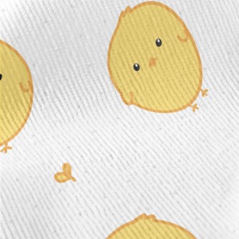 Round Yellow Chick Standard Corduroy