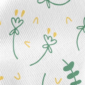 Simple Lines Of Flowers And Le Standard Corduroy