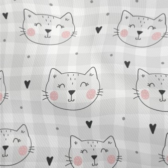 Smiling Cat With Simple Lines Dobby