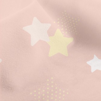 Pastel Stars And Polka Dot Sta Micro Fleece