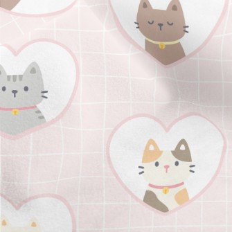 Cats In Love Micro Fleece