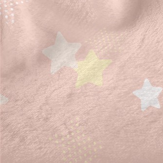 Pastel Stars And Polka Dot Sta Minky