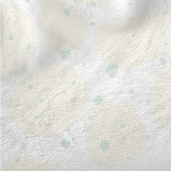 Light Orange Circle With Hand- Minky