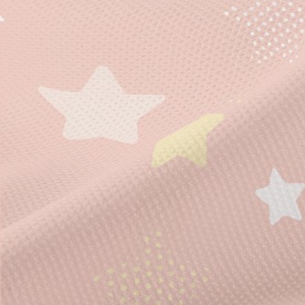 Pastel Stars And Polka Dot Sta Piqué