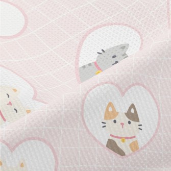 Cats In Love Piqué