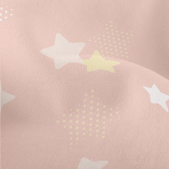Pastel Stars And Polka Dot Sta Lightweight Performance Linen