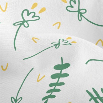 Simple Lines Of Flowers And Le Lightweight Performance Linen