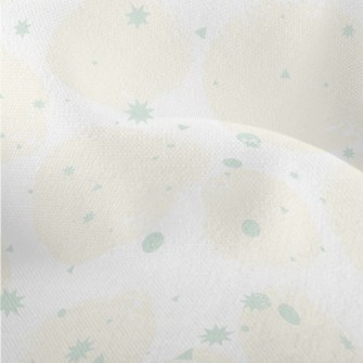 Light Orange Circle With Hand- Lightweight Performance Linen