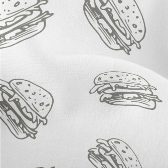 Delicious Greasy Burgers Lightweight Performance Linen