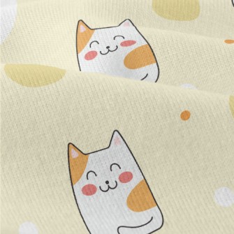 Cute Smiling Cat Modern Jersey