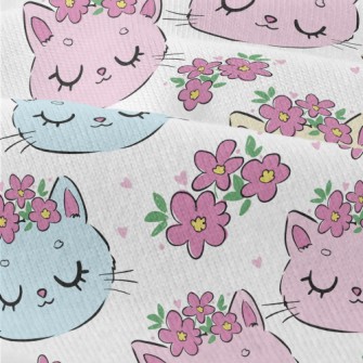 Cat With Closed Eyes And Wreat Modern Jersey