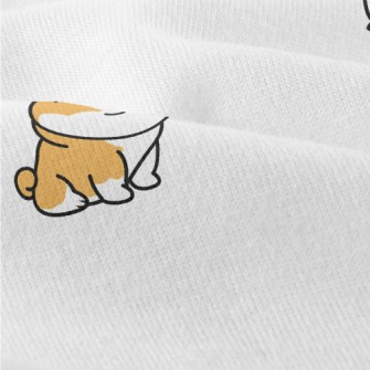 Cute Round Shiba Inu Modern Jersey