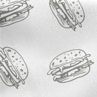 Delicious Greasy Burgers Jersey Backed Fleece