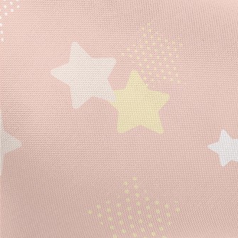 Pastel Stars And Polka Dot Sta Pongee