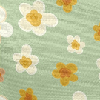 Vector Beautiful Flowers Pongee