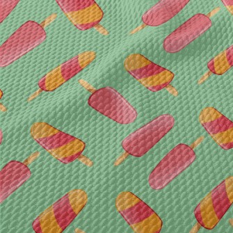 Colorful Popsicles Birdseye Piqué