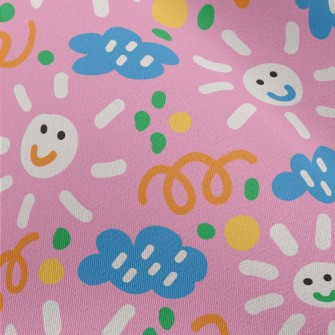 Children&#39;s Hand-painted Su Chiffon