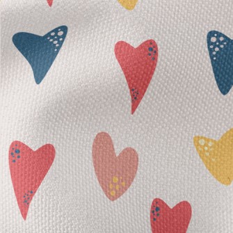 Decorative Love Hearts Waterproof Canvas