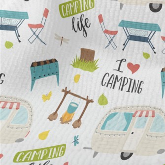 Happy Travel Camping Graphics Terry