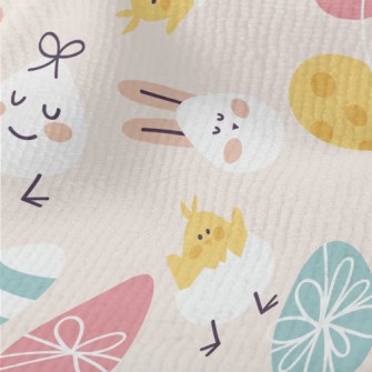 Round Cute Easter Graphics Terry
