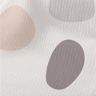 Flat Monotonous Stone Shape Terry