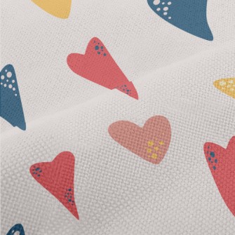 Decorative Love Hearts Performance Linen