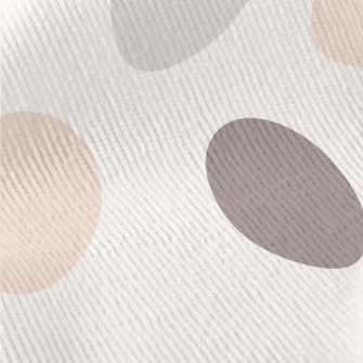 Flat Monotonous Stone Shape Standard Corduroy