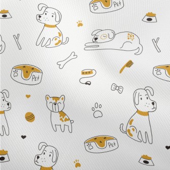 Simple Line Dog Dobby