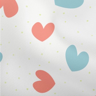 Red And Blue Love Heart Dobby