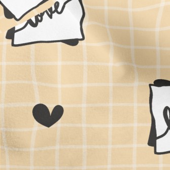 Love Note Paper Micro Fleece