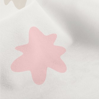 Irregular Paint Stains Micro Fleece